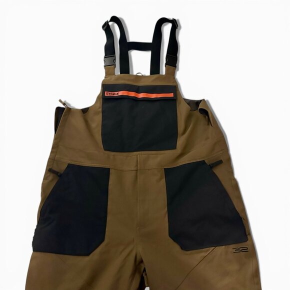 ThirtyTwo Basement Snowboard Bib XL 15K Waterproof Dura-Stretch REPEL Ski Pant - Picture 10 of 14